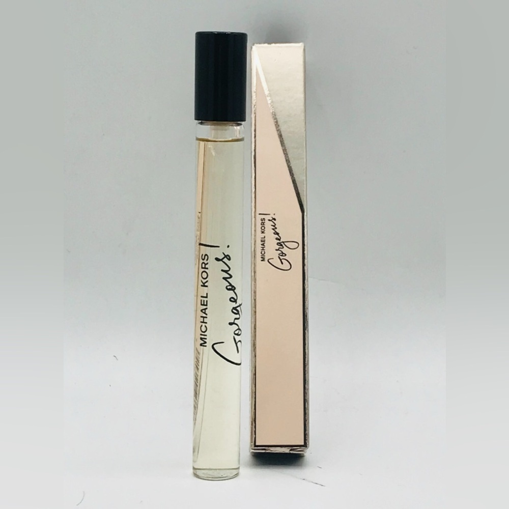 Michael Kors Gorgeous Women Parfum Travel Spray Perfume 0.34 oz 10 ml New In Box